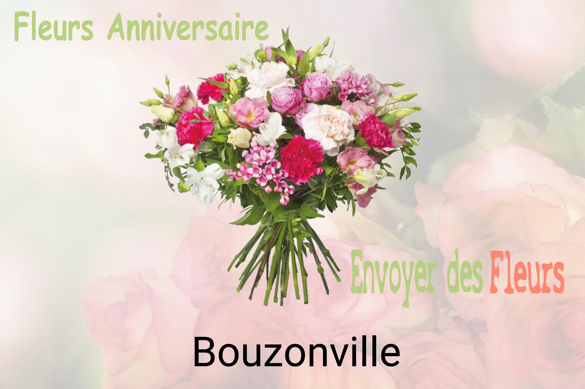 Bouquet de fleurs d’anniversaire livré à Bouzonville