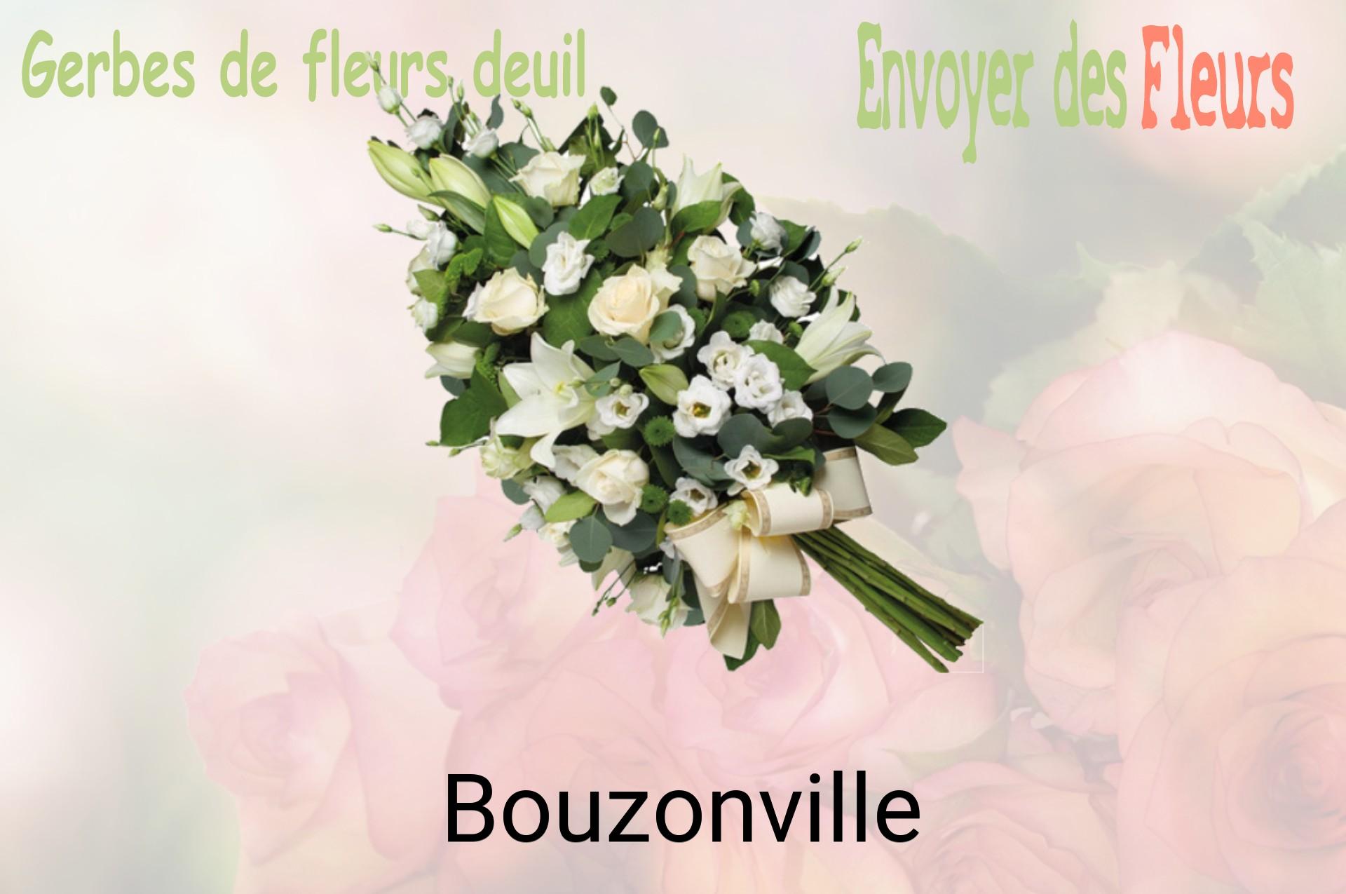 Gerbe de fleurs de deuil livrée à Bouzonville